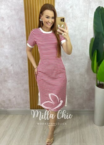 Vestido Consuelo - Vermelho - Milla Chic