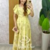 Milla Chic - millachic com br vestido ester em lesie algodao bordada azul baby copia 5 Vestido Ester em Lesie Algodão Bordada - Manteiga - Milla Chic