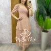Milla Chic - millachic com br vestido paty em tule rosa copia 4 Vestido Paty em Tule - Floral - Milla Chic