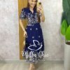Vestido Valéria em Lesie Bordado - Vermelho - Milla Chic