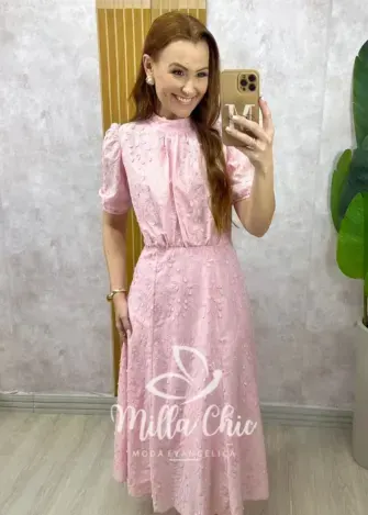 Vestido Joyce  em Lesie algodão - Milla Chic
