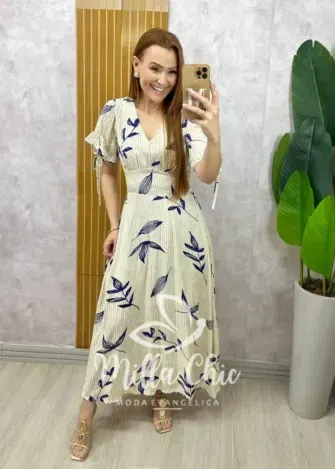Vestido Isadora em viscolinho - Milla Chic