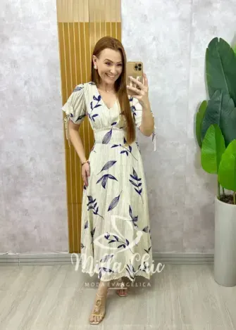 Vestido Isadora em viscolinho - Milla Chic