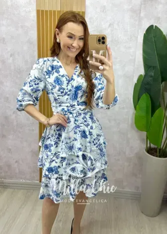Vestido Veneza Em Linho - Branco - Milla Chic