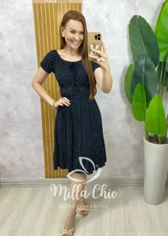 Vestido Comfy Mia estampa póa - Milla Chic