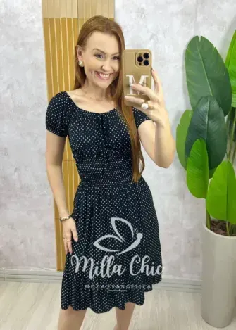 Vestido Comfy Mia estampa póa - Milla Chic