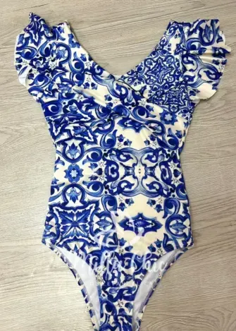 Conjunto Maiô e short saia - modelo Edite - Milla Chic