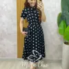 Conjunto Marta em viscolinho póa - Milla Chic