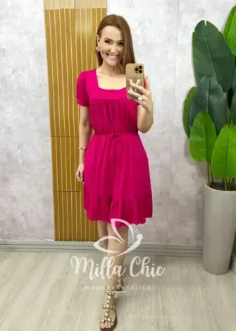 Vestido Comfy Amanda - Pink - Milla Chic