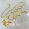 Cinto Dourado De Concha - Milla Chic