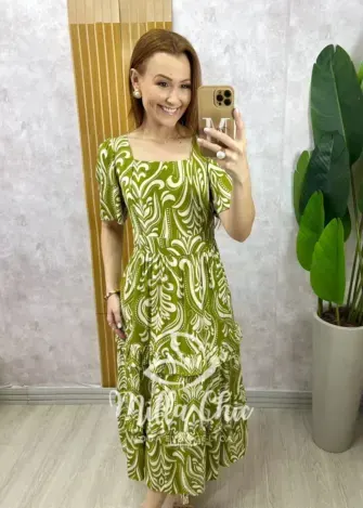 Vestido Fernanda em viscolinho - Milla Chic
