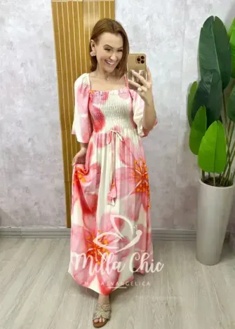 Vestido Mariana longo - Milla Chic