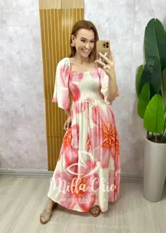 Vestido Mariana longo - Milla Chic