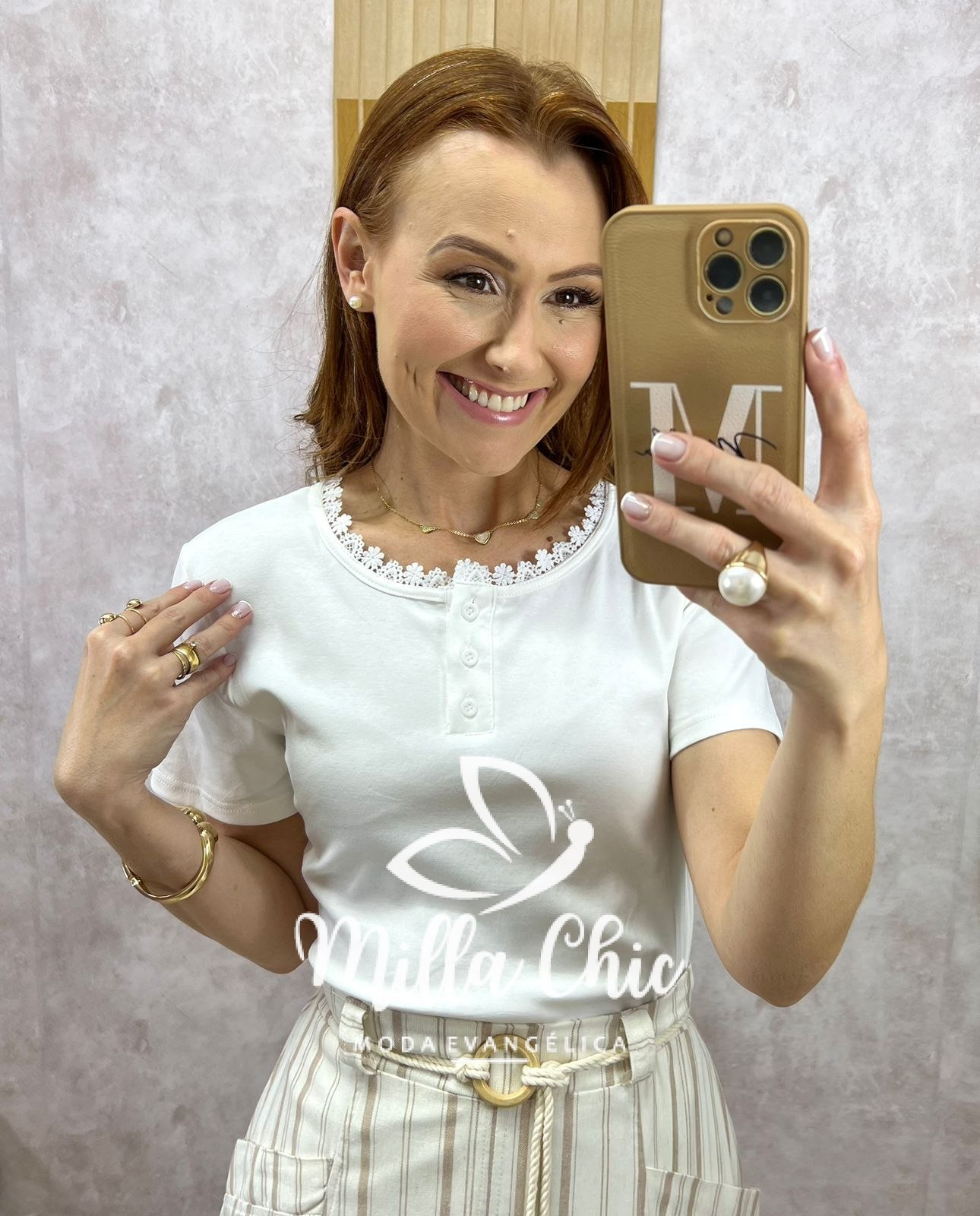 Milla Chic - millachic com br blusa iolanda em malha algodao branca 1 Blusa Iolanda Em Malha Algodão - Branca - Milla Chic