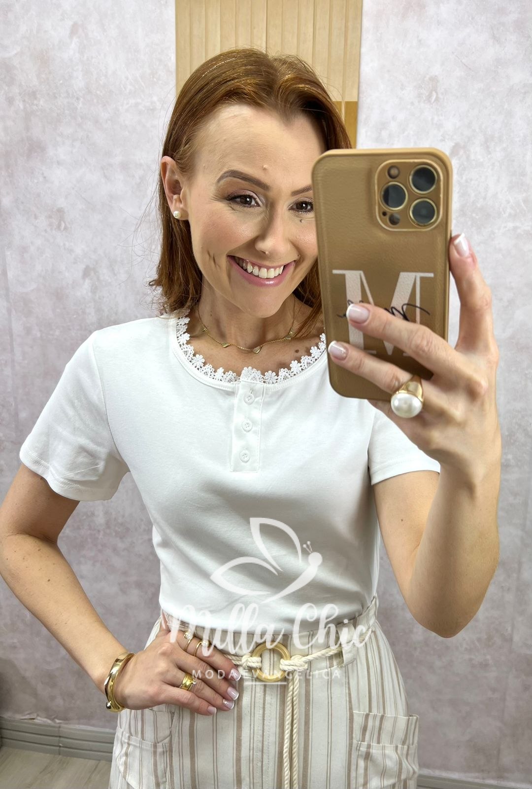 Milla Chic - millachic com br blusa iolanda em malha algodao branca 2 Blusa Iolanda Em Malha Algodão - Branca - Milla Chic