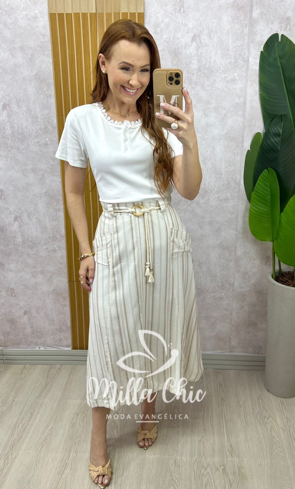 Milla Chic - millachic com br blusa iolanda em malha algodao branca 3 Blusa Iolanda Em Malha Algodão - Branca - Milla Chic