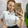 Blusa Juliana com gola - Milla Chic