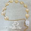 Cinto Dourado Com Pérola - Milla Chic