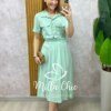 Conjunto Antonela em linho - Menta - Milla Chic