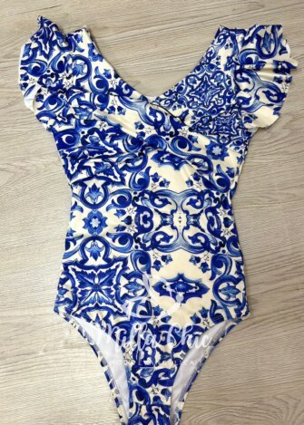 Conjunto Maiô e short saia - modelo Edite - Milla Chic