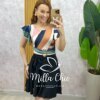 Milla Chic - millachic com br conjunto maio e short saia colorido Conjunto Maiô E Short Saia - ColorFul - Milla Chic