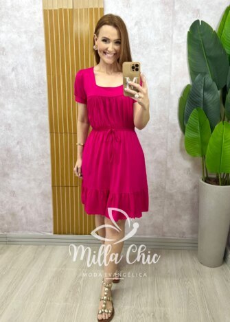 Vestido Comfy Amanda - Pink - Milla Chic