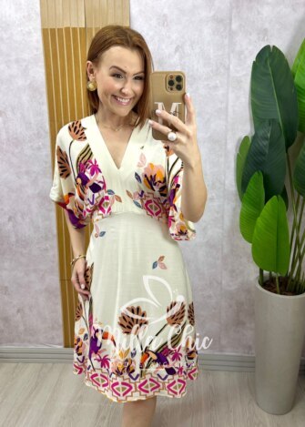 Vestido Hungria em viscose - Milla Chic