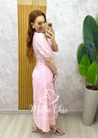 Vestido Joyce  em Lesie algodão - Milla Chic
