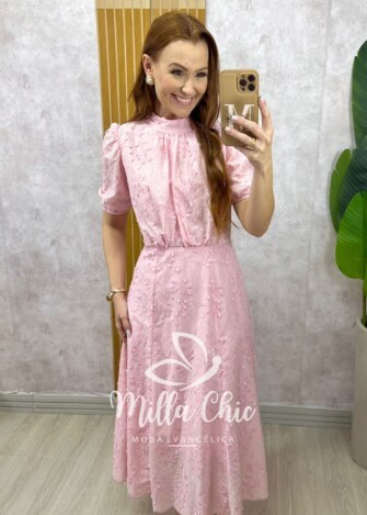 Vestido Joyce em Lesie algodão - Milla Chic