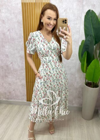 Milla Chic - millachic com br vestido lilian em viscolinho branco 1 Vestido Lilian Em Viscolinho - Branco - Milla Chic