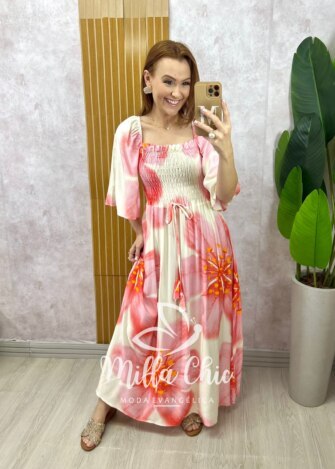 Vestido Mariana longo - Milla Chic