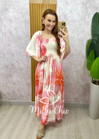 Vestido Mariana longo - Milla Chic