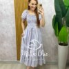 Milla Chic - millachic com br vestido melina manga princesa rose copia Vestido Melina Manga Princesa - Azul - Milla Chic