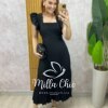 Vestido Sônia plissado - Milla Chic