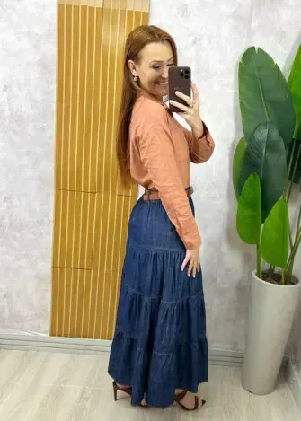 Milla Chic - Saia Lúcia em Alfaiataria Marrant - Preto (cópia)