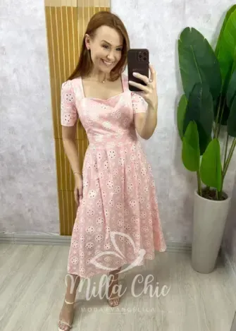 Milla Chic - Vestido Chiara Longo - Azul (cópia)