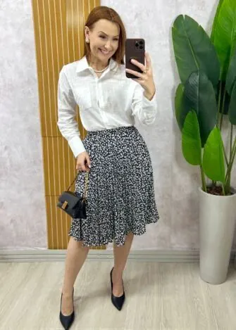 Milla Chic - Saia Augusta - Preta (cópia)