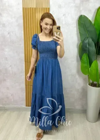 Milla Chic - Vestido Jeans Vivian