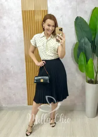 Milla Chic - Saia Augusta Em Póa Preto (cópia)