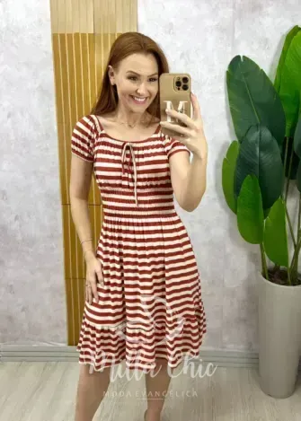 Milla Chic – Vestido Comfy Mia TerraCota Milla Chic - Vestido Comfy Mia TerraCota