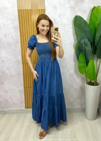 Milla Chic - Vestido Jeans Vivian