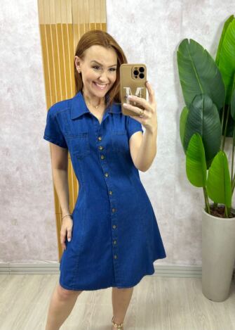 Milla Chic - Chemise Juliane Em Jeans