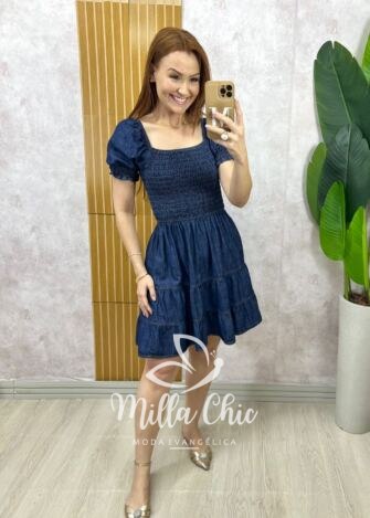 Milla Chic - Chemise Selma Em Jeans