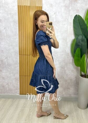Milla Chic - Chemise Selma Em Jeans