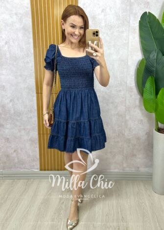 Milla Chic - Chemise Selma Em Jeans