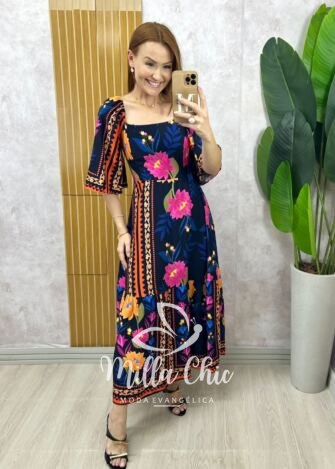 Milla Chic - Vestido Agatha em Viscosarja (cópia)