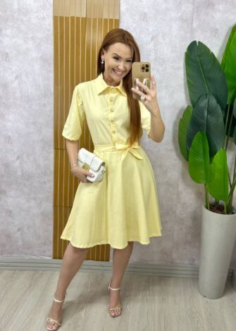 Milla Chic - Vestido Maiara em Lesie algodão rosa pó bordado (cópia)