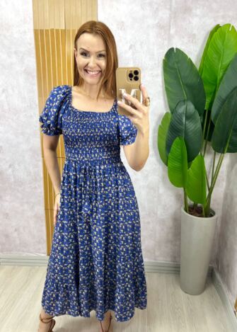 Milla Chic - Vestido Melina Manga Princesa - Rosa (cópia)