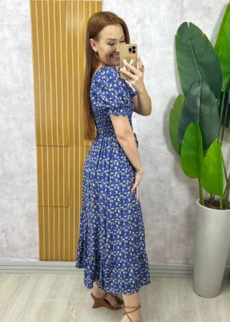 Milla Chic - Vestido Melina Manga Princesa - Rosa (cópia)