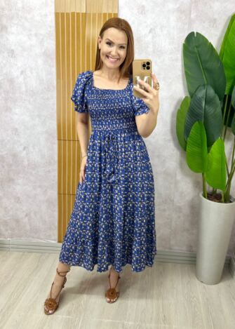 Milla Chic - Vestido Melina Manga Princesa - Rosa (cópia)